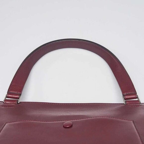 Celine Tri-Colored Smooth Calfskin Leather Medium Edge Bag - Picture 7 of 11
